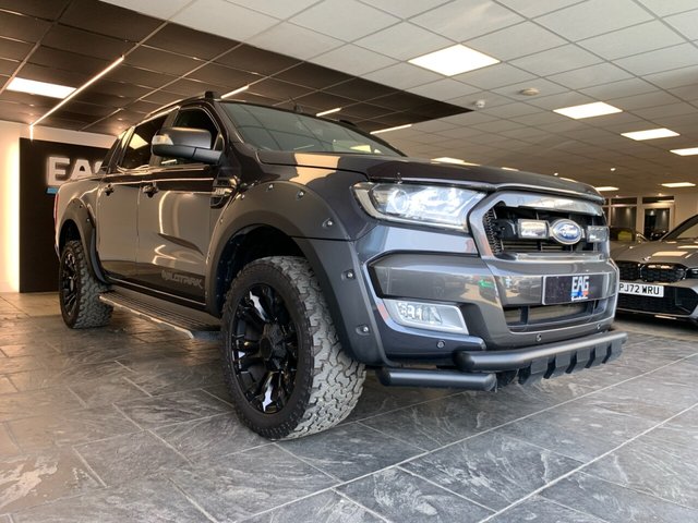 USED 2018 68 FORD RANGER 3.2 TDCi Wildtrak Pickup Double Cab 4dr Diesel Auto 4WD Euro 5 (200 ps) 