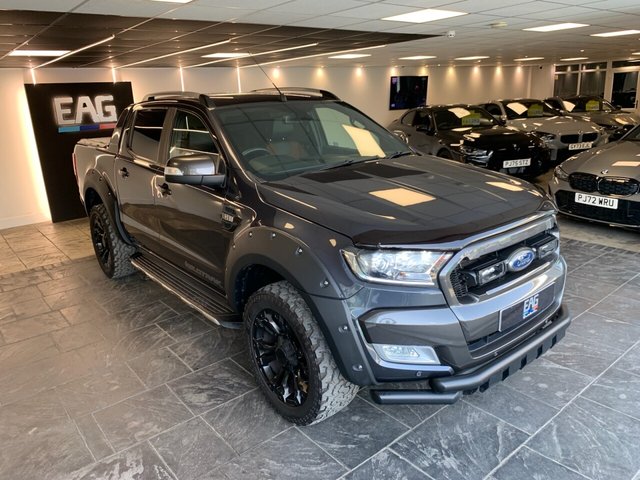 USED 2018 68 FORD RANGER 3.2 TDCi Wildtrak Pickup Double Cab 4dr Diesel Auto 4WD Euro 5 (200 ps) 