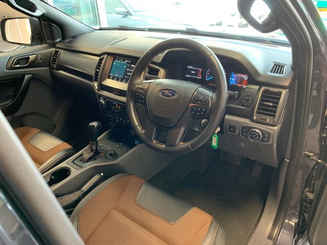 USED 2018 68 FORD RANGER 3.2 TDCi Wildtrak Pickup Double Cab 4dr Diesel Auto 4WD Euro 5 (200 ps) 