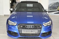 USED 2016 16 AUDI S3 2.0 TFSI Saloon 4dr Petrol S Tronic quattro Euro 6 (s/s) (Nav) (300 ps) SAT NAV P-ROOF LEATHERS SENSORS