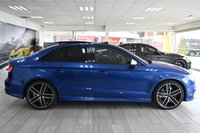 USED 2016 16 AUDI S3 2.0 TFSI Saloon 4dr Petrol S Tronic quattro Euro 6 (s/s) (Nav) (300 ps) SAT NAV P-ROOF LEATHERS SENSORS