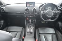 USED 2016 16 AUDI S3 2.0 TFSI Saloon 4dr Petrol S Tronic quattro Euro 6 (s/s) (Nav) (300 ps) SAT NAV P-ROOF LEATHERS SENSORS