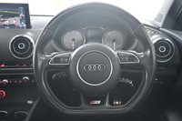 USED 2016 16 AUDI S3 2.0 TFSI Saloon 4dr Petrol S Tronic quattro Euro 6 (s/s) (Nav) (300 ps) SAT NAV P-ROOF LEATHERS SENSORS