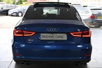 USED 2016 16 AUDI S3 2.0 TFSI Saloon 4dr Petrol S Tronic quattro Euro 6 (s/s) (Nav) (300 ps) SAT NAV P-ROOF LEATHERS SENSORS