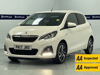 2017 PEUGEOT 108 1.2 PureTech Allure Hatchback 5dr Petrol Manual Euro 6 (82 ps) - AA INSPECTED &pound;6470.00