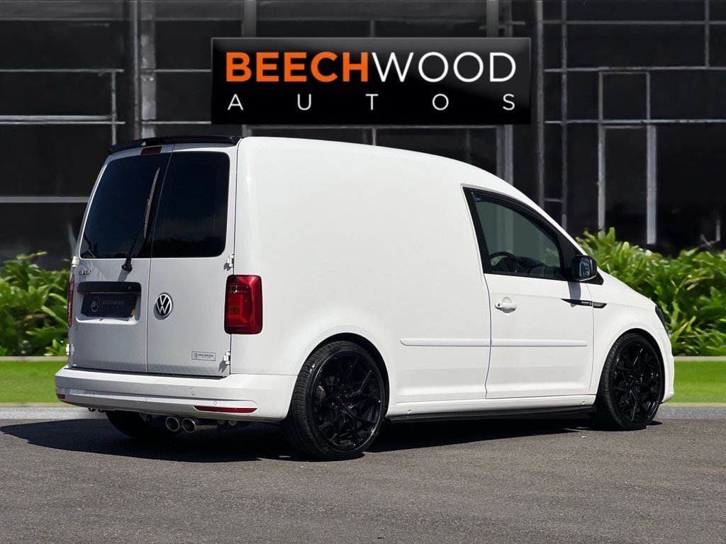 USED 2018 18 VOLKSWAGEN CADDY 2.0 TDI C20 BlueMotion Tech Highline Panel Van 5dr Diesel Manual SWB Euro 6 (s/s) (102 ps) ** GOLF GTI INTERIOR **