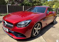 USED 2018 18 MERCEDES-BENZ SLC 2.0 SLC200 AMG Line Convertible 2dr Petrol Manual Euro 6 (s/s) (184 ps) LOW MILES / HYACINTH RED