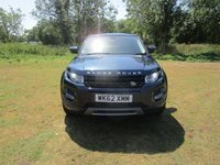 USED 2012 62 LAND ROVER RANGE ROVER EVOQUE 2.2 eD4 Pure 5 door 2WD Diesel Metallic blue with tan leather.
