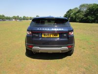 USED 2012 62 LAND ROVER RANGE ROVER EVOQUE 2.2 eD4 Pure 5 door 2WD Diesel Metallic blue with tan leather.
