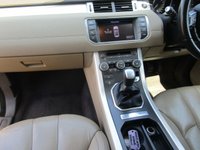 USED 2012 62 LAND ROVER RANGE ROVER EVOQUE 2.2 eD4 Pure 5 door 2WD Diesel Metallic blue with tan leather.