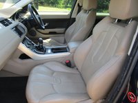 USED 2012 62 LAND ROVER RANGE ROVER EVOQUE 2.2 eD4 Pure 5 door 2WD Diesel Metallic blue with tan leather.