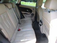 USED 2012 62 LAND ROVER RANGE ROVER EVOQUE 2.2 eD4 Pure 5 door 2WD Diesel Metallic blue with tan leather.