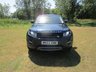 USED 2012 62 LAND ROVER RANGE ROVER EVOQUE 2.2 eD4 Pure 5 door 2WD Diesel Metallic blue with tan leather.