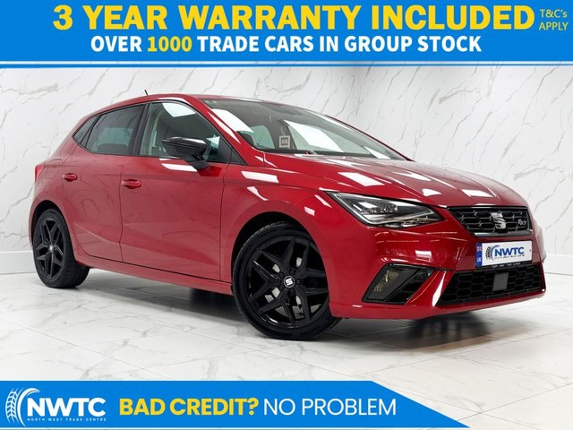 View our Seat Ibiza 1.0 TSI FR Hatchback 5dr Petrol Manual Euro 6 (s/s) GPF (95 ps)