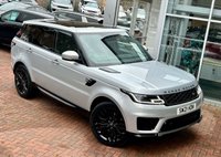 USED 2021 21 LAND ROVER RANGE ROVER SPORT 3.0 D300 MHEV HSE Silver SUV 5dr Diesel Auto 4WD Euro 6 (s/s) (300 ps) 