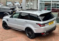 USED 2021 21 LAND ROVER RANGE ROVER SPORT 3.0 D300 MHEV HSE Silver SUV 5dr Diesel Auto 4WD Euro 6 (s/s) (300 ps) 