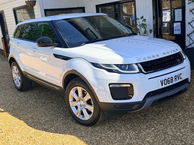 View our Land Rover Range Rover Evoque range