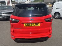 USED 2019 69 FORD ECOSPORT 1.0T EcoBoost GPF ST-Line SUV 5dr Petrol Manual Euro 6 (s/s) (125 ps) 