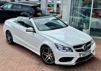 USED 2013 63 MERCEDES-BENZ E CLASS 2.1 E220 CDI AMG Sport Cabriolet 2dr Diesel G-Tronic+ Euro 5 (s/s) (170 ps) 