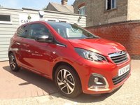 USED 2020 20 PEUGEOT 108 1.0 Allure Hatchback 5dr Petrol Manual Euro 6 (s/s) (72 ps) 
