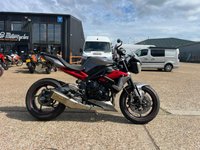 USED 2014 14 TRIUMPH STREET TRIPLE 675 R - BUY ONLINE 24 HRS A DAY - FINANCE AVAILABLE - ALL TYPES OF CREDIT ACCEPTED WITH ARROW EXHAUST