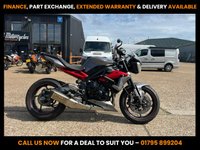 USED 2014 14 TRIUMPH STREET TRIPLE 675 R - BUY ONLINE 24 HRS A DAY - FINANCE AVAILABLE - ALL TYPES OF CREDIT ACCEPTED WITH ARROW EXHAUST