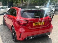 USED 2017 17 MERCEDES-BENZ A CLASS 1.6 A180 AMG Line (Premium Plus) 7G-DCT Euro 6 (s/s) 5dr PAN ROOF - REV CAM - 18S!
