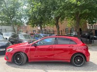 USED 2017 17 MERCEDES-BENZ A CLASS 1.6 A180 AMG Line (Premium Plus) 7G-DCT Euro 6 (s/s) 5dr PAN ROOF - REV CAM - 18S!