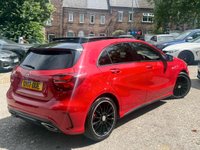 USED 2017 17 MERCEDES-BENZ A CLASS 1.6 A180 AMG Line (Premium Plus) 7G-DCT Euro 6 (s/s) 5dr PAN ROOF - REV CAM - 18S!