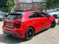 USED 2017 17 MERCEDES-BENZ A CLASS 1.6 A180 AMG Line (Premium Plus) 7G-DCT Euro 6 (s/s) 5dr PAN ROOF - REV CAM - 18S!