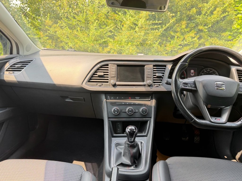 USED 2016 J SEAT LEON 2.0 TDI FR Hatchback 5dr Diesel Manual Euro 6 (s/s) (150 ps) BLUETOOTH, LEATHER, DAB, AC
