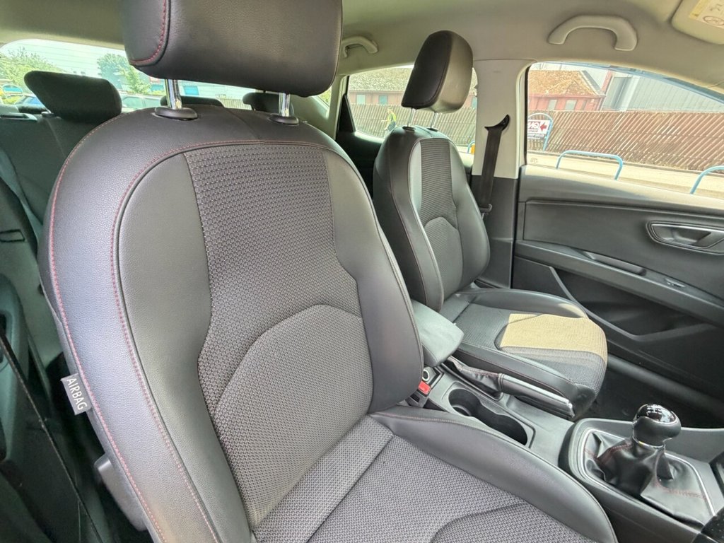 USED 2016 J SEAT LEON 2.0 TDI FR Hatchback 5dr Diesel Manual Euro 6 (s/s) (150 ps) BLUETOOTH, LEATHER, DAB, AC