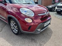 USED 2014 14 FIAT 500L 1.3 MultiJet Trekking Dualogic Euro 5 (s/s) 5dr S/history,Bluetooth, warranty