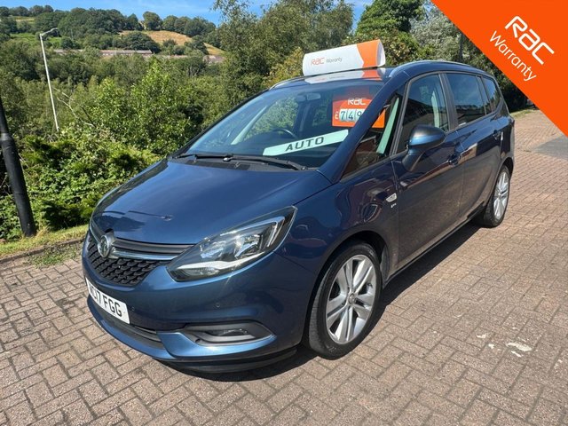 View our VAUXHALL ZAFIRA TOURER