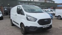 2021 FORD TRANSIT CUSTOM 2.0 300 EcoBlue Leader Panel Van 5dr Diesel Manual L1 H1 Euro 6 (s/s) (105 ps) &pound;11495.00