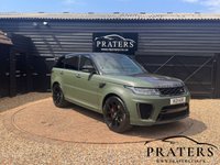 USED 2018 V LAND ROVER RANGE ROVER SPORT 5.0 P575 V8 SVR SUV 5dr Petrol Auto 4WD Euro 6 (s/s) (575 ps) Px Welcome Finance Available