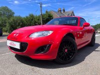 USED 2012 P MAZDA MX-5 1.8i SE Roadster 2dr Petrol Manual Euro 5 (126 ps) Red Leather Traction  A/C Priv Reg