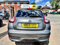 USED 2014 64 NISSAN JUKE 1.2 DIG-T Acenta Premium SUV 5dr Petrol Manual 6Spd Euro 5 (s/s) (115 ps) LOW INSURANCE, LOVELY EXAMPLE, 1/2 ALCANTARA INTERIOR, ALLOYS FULL SERVICE HISTORY