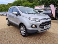 USED 2017 67 FORD ECOSPORT 1.5 TDCi Titanium 2WD Euro 6 5dr FSH+1 OWNER+USB+CRU+ULEZ FREE
