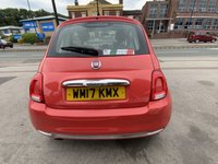 USED 2017 17 FIAT 500 1.2 Lounge Hatchback 3dr Petrol Manual Euro 6 (s/s) (69 bhp) 