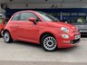 USED 2017 17 FIAT 500 1.2 Lounge Hatchback 3dr Petrol Manual Euro 6 (s/s) (69 bhp) 