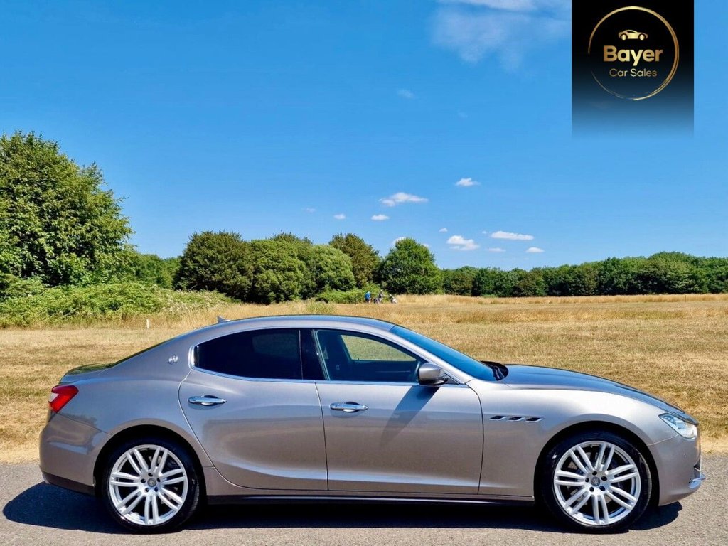 USED 2017 67 MASERATI GHIBLI 3.0D V6 Saloon 4dr Diesel ZF Euro 5 (s/s) (275 ps) 