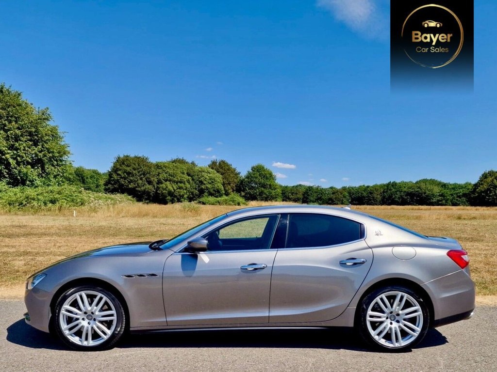 USED 2017 67 MASERATI GHIBLI 3.0D V6 Saloon 4dr Diesel ZF Euro 5 (s/s) (275 ps) 