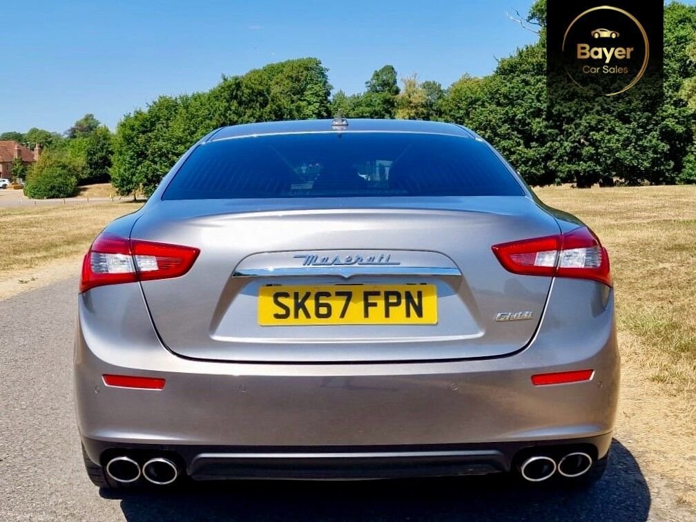 USED 2017 67 MASERATI GHIBLI 3.0D V6 Saloon 4dr Diesel ZF Euro 5 (s/s) (275 ps) 