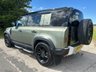 USED 2020 70 LAND ROVER DEFENDER 110 2.0 SD4 S SUV 5dr Diesel Auto 4WD Euro 6 (s/s) (200 ps) HEATED & COOLED FRONT SEATS + HEATED STEERING WHEEL + MERIDIAN SOUND SYSTEM + APPLE CARPLAY/ANDROID AUTO + 360 DEGREE PARKING AID WITH PARKING SENSORS + FINISHED IN PANGEA GREEN + DAB RADIO + CRUISE CONTROL + 10' TOUCHSCREEN DISPLAY + PRIVACY GLASS + AUTOMATIC HEADLIGHTS + LANE KEEP ASSIST + TRAFFIC SIGN RECOGNITION + 12-WAY SEMI POWERED FRONT SEATS + 19' BLACK ALLOY WHEELS WITH TPMS