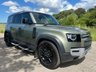 USED 2020 70 LAND ROVER DEFENDER 110 2.0 SD4 S SUV 5dr Diesel Auto 4WD Euro 6 (s/s) (200 ps) HEATED & COOLED FRONT SEATS + HEATED STEERING WHEEL + MERIDIAN SOUND SYSTEM + APPLE CARPLAY/ANDROID AUTO + 360 DEGREE PARKING AID WITH PARKING SENSORS + FINISHED IN PANGEA GREEN + DAB RADIO + CRUISE CONTROL + 10' TOUCHSCREEN DISPLAY + PRIVACY GLASS + AUTOMATIC HEADLIGHTS + LANE KEEP ASSIST + TRAFFIC SIGN RECOGNITION + 12-WAY SEMI POWERED FRONT SEATS + 19' BLACK ALLOY WHEELS WITH TPMS