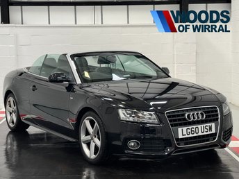 2010 AUDI A5 CABRIOLET 2.0 TDI S line Convertible 2dr Diesel Manual Euro 5 (s/s) (170 ps) £5689.00