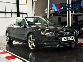 2010 AUDI A5 CABRIOLET 2.0 TDI S line Convertible 2dr Diesel Manual Euro 5 (s/s) (170 ps) £5689.00