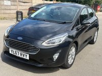 USED 2018 67 FORD FIESTA 1.0T EcoBoost Zetec Hatchback 5dr Petrol Auto Euro 6 (s/s) (100 ps) APPLE CARPLAY -PARKING SENSORS
