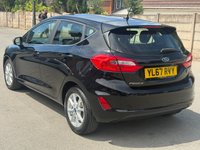 USED 2018 67 FORD FIESTA 1.0T EcoBoost Zetec Hatchback 5dr Petrol Auto Euro 6 (s/s) (100 ps) APPLE CARPLAY -PARKING SENSORS